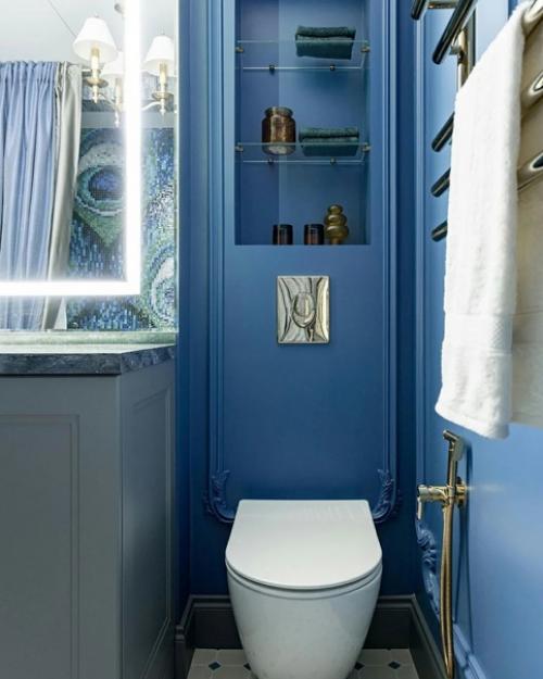 Дизайнер Тамила гидиева создала интерьер, использовав сложные оттенки. 01