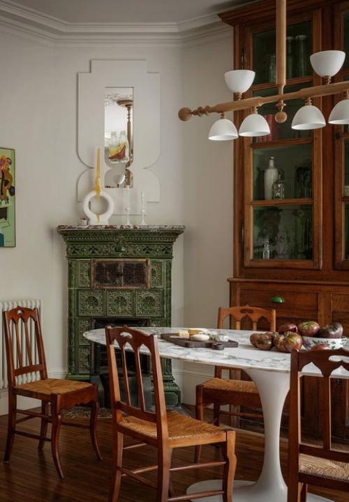 В Париже. Дизайнер интерьеров Джессика хельгерсон - дитя двух культур, ее отец - американец, а мать - француженка. 03