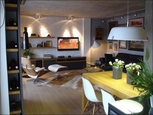 Квартира холостяка в Сербии / Openstudio.

