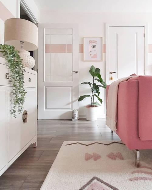 Кто бы мог подумать, что оттенки розового в интерьере могут быть настолько восхитительными! 04