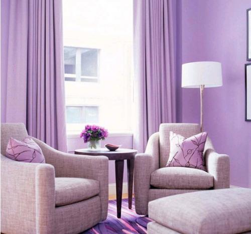 Фиолетовый цвет яркий и холодный, его нельзя использовать в интерьере. 04 Фиолетовый цвет яркий и холодный, его нельзя использовать в интерьере. 04