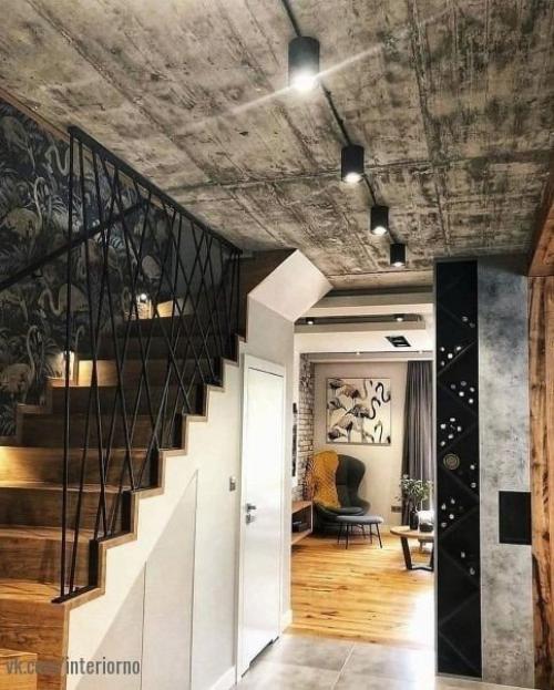 Уютный дом в стиле лофт. 03