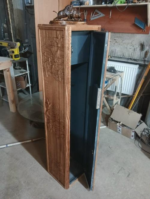 Уникальный охотничий сейф от артели мастеров - настоящая гордость владельца! 03