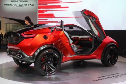 Nissan представил свой новый концепт Gripz на франкфуртском автосалоне. 02
