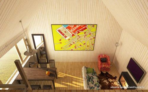 Данный проект разработан по заданию компании Baum как типовой дачный дом для мелкосерийного строительства. 04