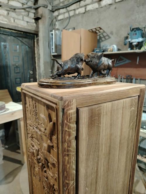 Уникальный охотничий сейф от артели мастеров - настоящая гордость владельца! 01