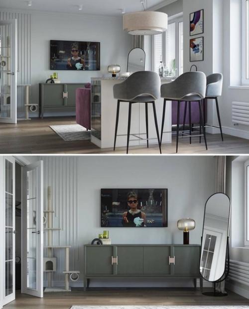 Однокомнатная квартира площадью 42 м 2. 01