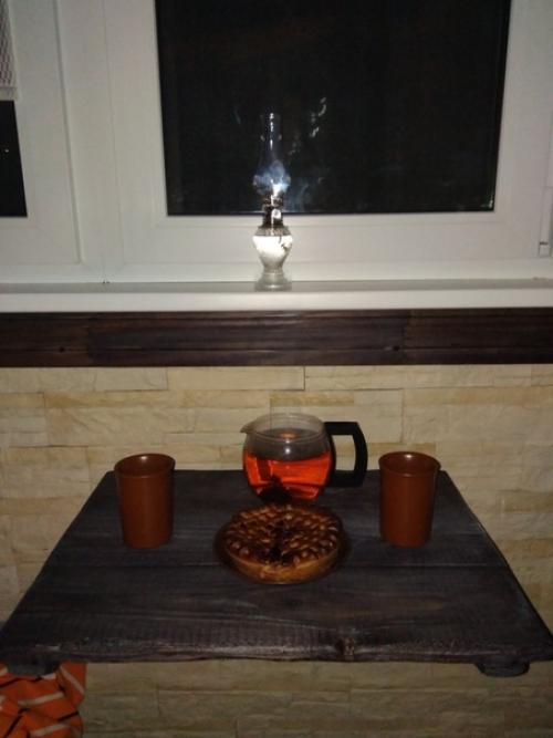 Грязь на кухонном балконе надоела. 02