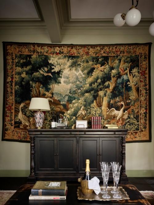 Вдохновение осенью.  Кажется, на интерьер этой небольшой квартиры в Москве дизайнера вдохновила осень. 04