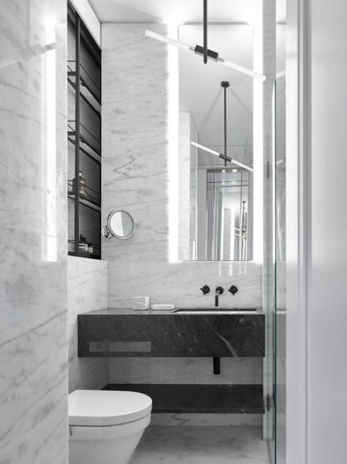 Ар - деко и современная классика: московская квартира 47 м ч. 1. 07