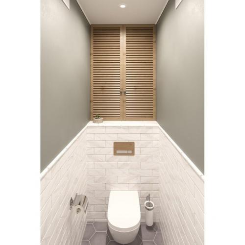 Практичный вариант интерьера в двухкомнатной квартире. 08