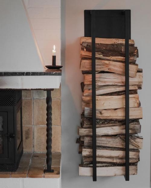 Как же нам нравится серо - бежевая нежность этого интерьера, разбавленная светлым оттенком дерева. 06