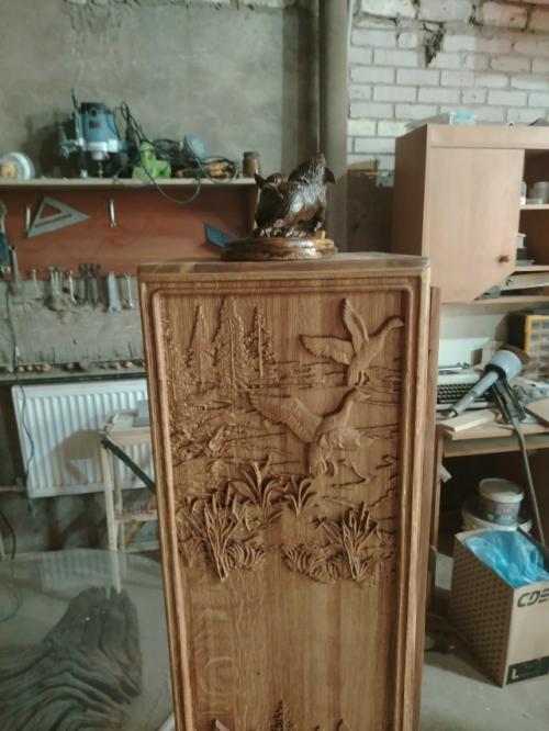 Уникальный охотничий сейф от артели мастеров - настоящая гордость владельца! 05