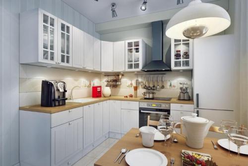 Бюджетная кухня может выглядеть дорого. 01