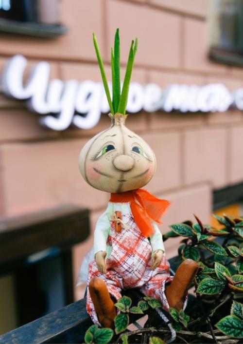 Уникальные интерьерные игрушки в технике грунтованный текстиль. 01