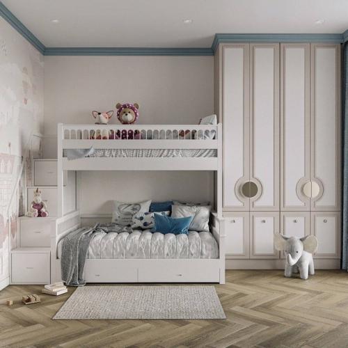 Только посмотрите на эту нежнейшую детскую комнату. 04