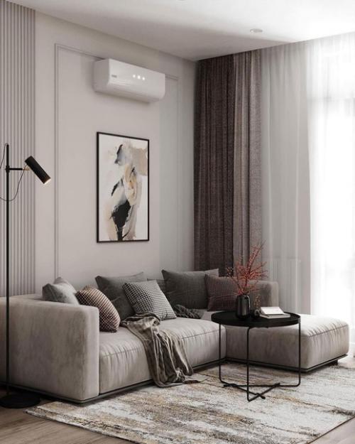 Интерьер квартиры в современной классике от студии дизайна 910studio. 03