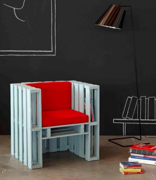 Подборка идей: мебель из паллет. 06