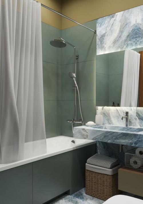 37 м 2 квартира - студия. 06