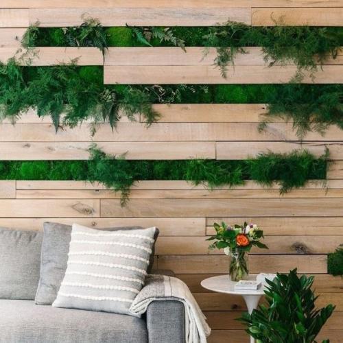 СТАБИЛИЗИРОВАННЫИ Мох в интерьере. 03