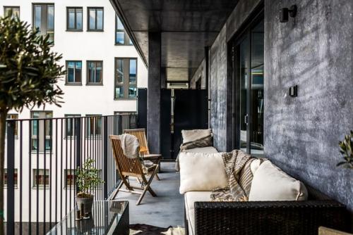 Стокгольмская квартира с собственным лифтом. 06