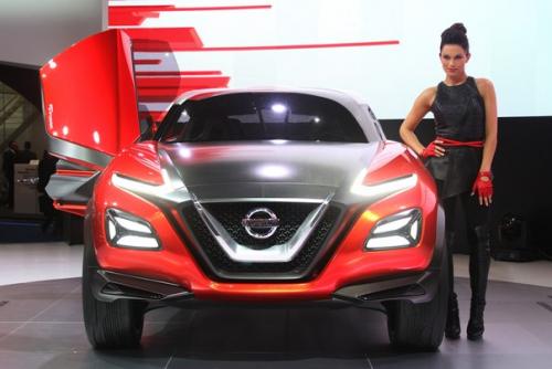 Nissan представил свой новый концепт Gripz на франкфуртском автосалоне. 01