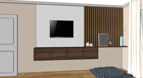 Поделюсь с вами одним простым, но очень интересным приемом - деревянные или металлические рейки в интерьере. 03