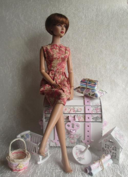 Потянуло к сундуку, в стиле шебби шик. 06