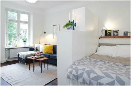 Зонирование однокомнатной квартиры. 01