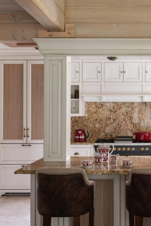 Дом в РЕПИНО. Дизайнерское бюро Full House Design оформило для своих клиентов загородный дом из бруса площадью 315 кв. 04