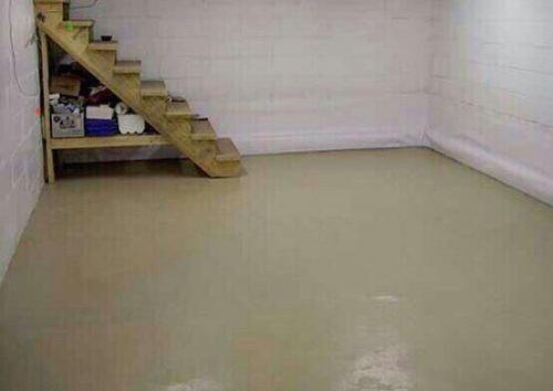 Бетонный пол по грунту. 01
