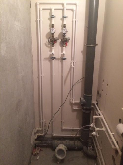 Ремонт санузла и ванной комнаты от подписчика.