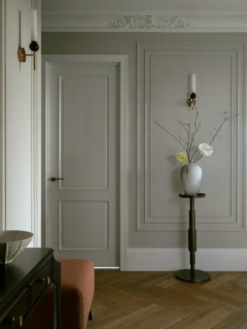 Дизайнер Тата шушнина создала светлое пространство в стиле современной классики - квартиру площадью 153 м в ЖК Серебряный Фонтан в Москве. 08