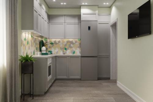 Интерьер небольшой кухни, Санкт-петербург. 03