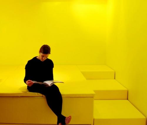 Яркие краски лофта художника в Монреале. 06