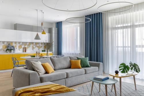 Солнечное настроение: квартира 120 м в Москве ч. 1. 01 Солнечное настроение: квартира 120 м в Москве ч. 1. 01