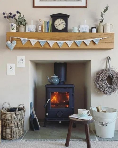 Посреди Вересковых Лугов и Тумана: старинный каменный дом с сельским английским интерьером на берегу шотландского озера лох - Ливен. 04