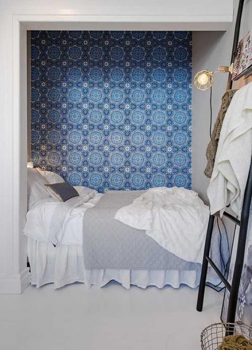 В этой чудесной однокомнатной квартире в Швеции настолько просторно, что даже как-то сложно поверить в общую ее площадь - всего 35 кв. 08