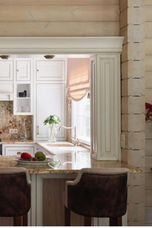 Дом в РЕПИНО. Дизайнерское бюро Full House Design оформило для своих клиентов загородный дом из бруса площадью 315 кв. 05