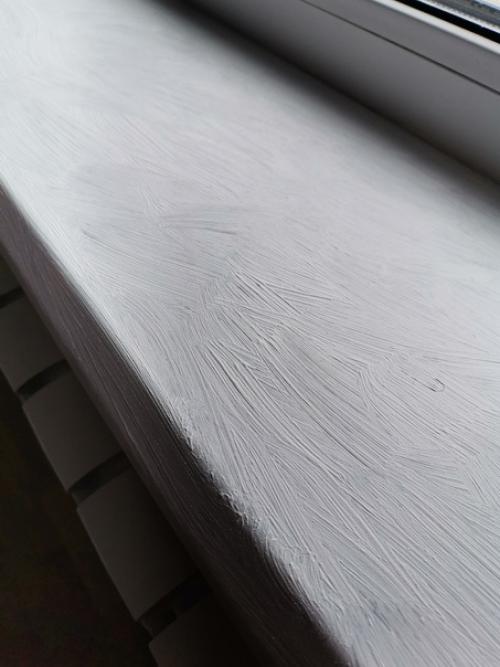 Переделка пластикового подоконника в Каменный. 06