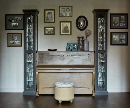 Классический интерьер с этническими нотками. 01