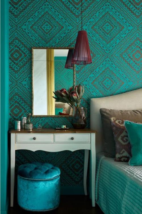 Классический интерьер с этническими нотками. 05