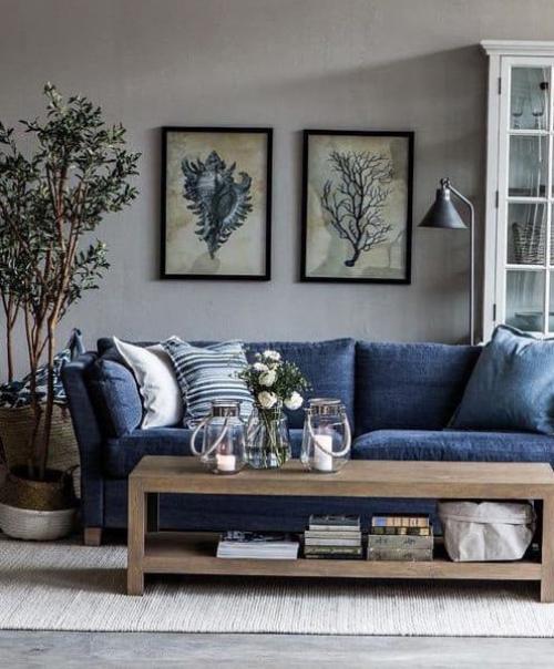 Для тех, кто сомневается, покупать синий диван или нет. 02