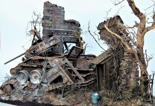 Диорама 1/35.   Кому много читать не нравится - мы просто смотрим фото. 08