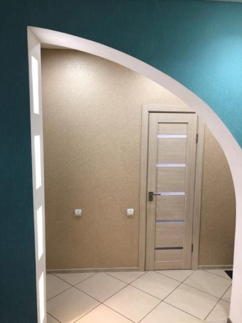 Нaшa нeбoльшaя квартирa после рeмoнта, делали вcё пo свoeму вкycу. 03