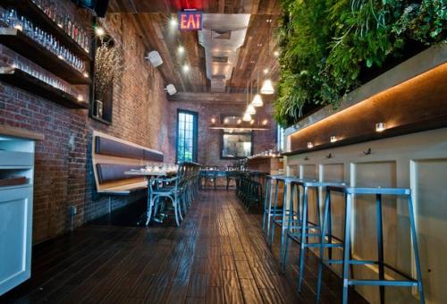 Фермерский стиль с индустриальным характером в ресторане Colonie в Нью-йорке. 06