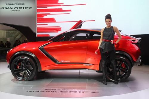 Nissan представил свой новый концепт Gripz на франкфуртском автосалоне. 03
