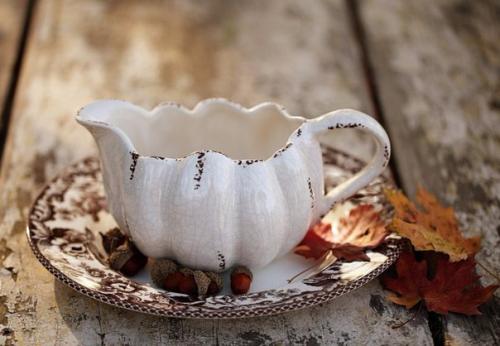 Декор из листьев и не только: 20 идей. 06