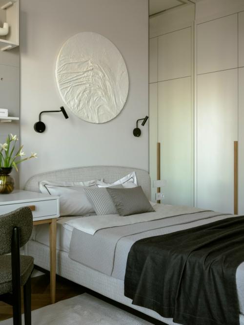 Дизайнер Тата шушнина создала светлое пространство в стиле современной классики - квартиру площадью 153 м в ЖК Серебряный Фонтан в Москве. 06