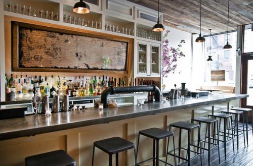 Фермерский стиль с индустриальным характером в ресторане Colonie в Нью-йорке. 04